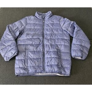 Old Navy Puffer‎ Jacket Coat Black PACKABLE Size XL 16-18 UNISEX KIDS